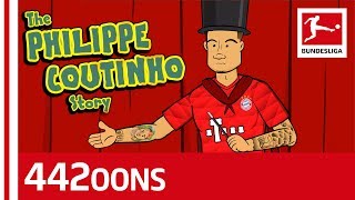 The Story of Philippe Coutinho  Powered by 442oons [upl. by Annoled538]