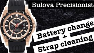 How to change the battery on a Bulova watch [upl. by Eliseo]