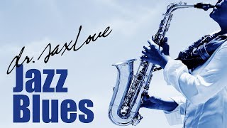 Jazz Blues • Blues Saxophone Instrumental Music for Relaxing and Study [upl. by Anytsirk]