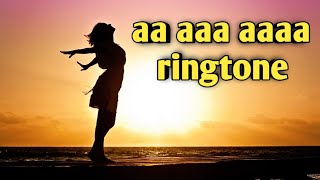 Female version  aa aaa aaaa ringtone  sad ringtone [upl. by Laryssa]