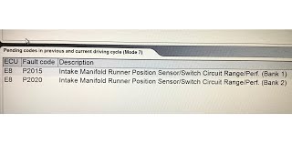 P2015 BANK 1  P2020 BANK 2  INTAKE MANIFOLD RUNNER POSITION SENSORSWITCH CIRCUIT RANGEPERF FIX [upl. by Aikenahs463]