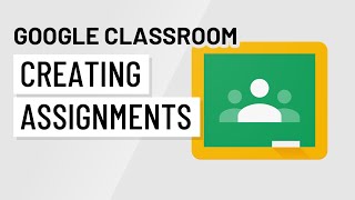 Google Classroom Creating Assignments [upl. by Orion]