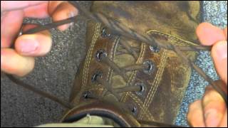 How to Tie Boot Laces quotTOP SECRETquot Technique Classified [upl. by Lauer]