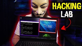 how to build a HACKING lab to become a hacker [upl. by Adnik]