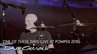 David Gilmour  One Of These Days Live at Pompeii 2016 [upl. by Anilak767]