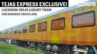 Tejas Express exclusive review IRCTC LucknowDelhi business train is awesome [upl. by Silenay]