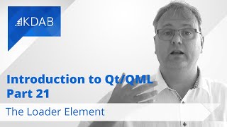 Introduction to Qt  QML Part 21  The Loader Element [upl. by Aillicirp46]