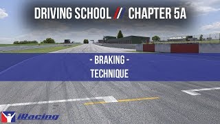 iRacingcom Driving School Chapter 5A Braking Technique [upl. by Nerral]