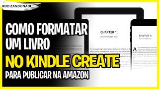 COMO DIAGRAMAR SEU EBOOK PARA O KINDLE  formatando um livro para a amazon passo a passo [upl. by Melita]