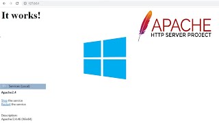 Install amp Set Up Apache Web Server on Windows 10  Quickly [upl. by Madge]