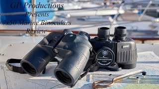 7x50 Marine Binoculars Review  Bushnell and Steiner with compass [upl. by Candace]