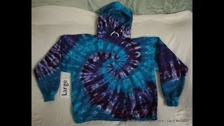 Tie Dye a Spiral Hoodie [upl. by Ssitruc]