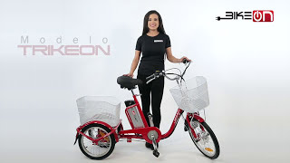 BICICLETA ELÉCTRICA BIKEON TRIKEON [upl. by Freddy]