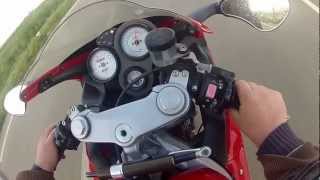 Cagiva Mito SP525 ripotenziata top speed GOPRO [upl. by Chaunce737]