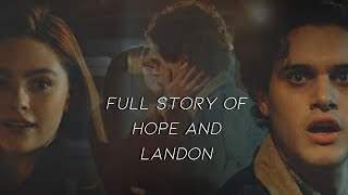 The Full Story of HopeampLandon  Legacies S1S2 [upl. by Eleinad]