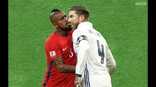 Arturo Vidal VS Sergio Ramos ● Bad Boys LETS FIGHT [upl. by Arodasi756]