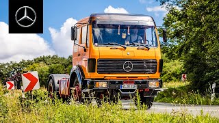 Dennis and his NG 1936 S  MercedesBenz Trucks [upl. by Mendoza]