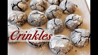 Chocolate Crinkles Made with a secret technique [upl. by Frederigo422]