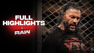 Full Raw highlights March 10 2025 [upl. by Annovad308]