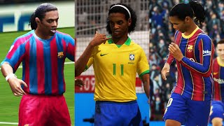 RONALDINHO IN EVERY FIFA 200021 [upl. by Marie-Ann]