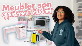 APPARTEMENT ÉTUDIANT  Comment le meubler à petitprix conseils et astuces [upl. by Nwahsyd]