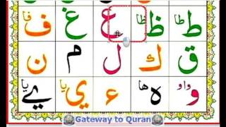 Noorani Qaida Lesson  1 Part 1 [upl. by Bishop]