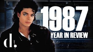 1987  Michael Jacksons Year In Review  the detail [upl. by Corotto]