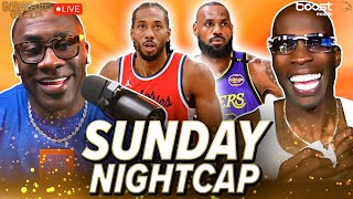 Unc amp Ocho react to LeBron amp Lakers beating the Clippers  did Roach get robbed vs Tank  Nightcap [upl. by Anilram]