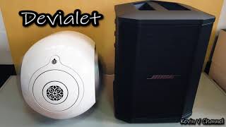 Devialet Phantom Silver vs Bose S1 Pro  SOUND TEST NO 17 [upl. by Aivatnwahs]