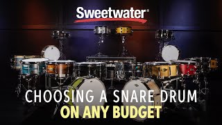 Choosing the Best Snare Drum on Any Budget [upl. by Ahsikel]