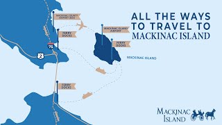 How do you get to Mackinac Island [upl. by Zarihs]