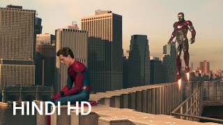 Tony Stark Takes Spider  Mans Suit  Spider Man Homecoming movie clip in hindi [upl. by Eseryt]