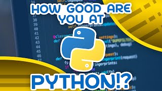 How Good Are You At Python  Python QuizAssessment [upl. by Mattland]