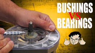 Router BUSHINGS vs BEARINGS  What you should know [upl. by Meda]