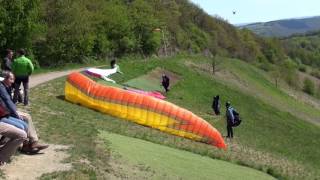 Gleitschirmflieger  Paragliding fligh [upl. by Eimilb]