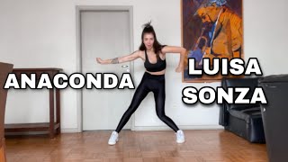 DANCE COVER  ANACONDA  Luisa Sonza espelhado [upl. by Andi]