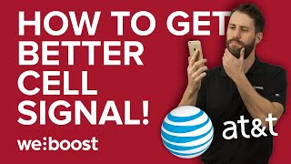 How to Improve amp Boost Cell Phone Signal for ATampT  weBoost [upl. by Laumas]