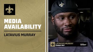 Latavius Murray on Return to Saints  New Orleans Saints [upl. by Naret]