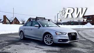 Audi A4 20092016 Thule Evo Clamp Wingbar Evo Roof Rack [upl. by Namurt]