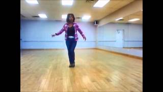 Basic Line Dancing steps for Beginners  Shotgun Jenny Tutorial [upl. by Avek]