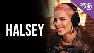 Halsey Talks Without Me Justin Timberlake amp GEazy [upl. by Salokkin]