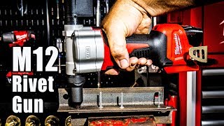 Milwaukee M12 Cordless Rivet Gun Review [upl. by Arral]