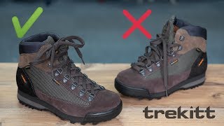 How to Correctly Lace Walking Boots [upl. by Kensell]