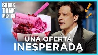 ¡Rodrigo le entra a un negocio de helados 😱  Shark Tank México [upl. by Gadmon]